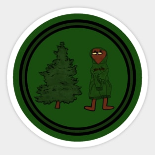 Pine Tree Gondola Sticker